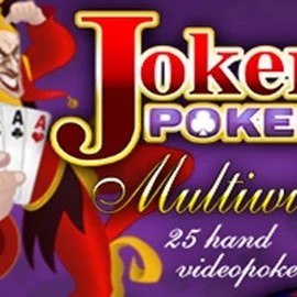 25H Joker Poker (Espresso) slot logo by Espresso Games at Wild Robin Casino