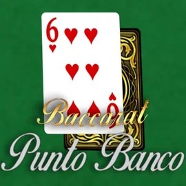Baccarat - Punto Banco slot logo by Red Tiger Gaming at Wild Robin Casino