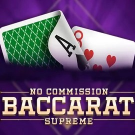Baccarat Supreme slot visual from OneTouch Games available on wildsrobin.fr
