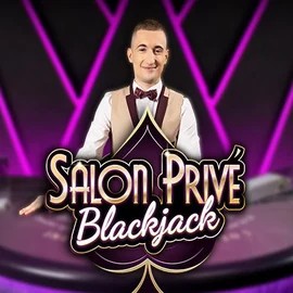 Official Live Casino logo: Blackjack Salon Privé by Ezugi at Wild Robin Casino