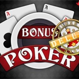 Bonus Poker Deluxe - 3 Hands online game logo by RTG (Reel Time Gaming) on wildsrobin.fr