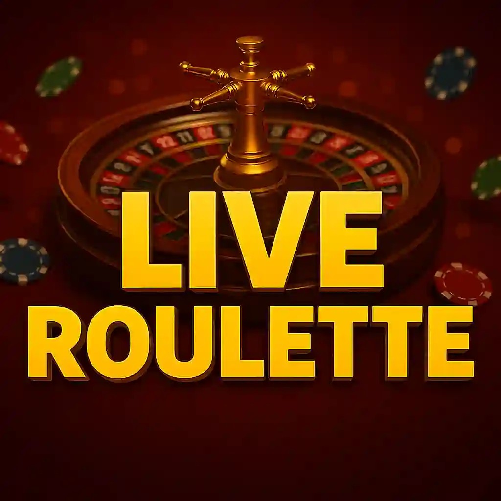 Official Live Casino logo: Live Roulette by Evolution at Wild Robin Casino