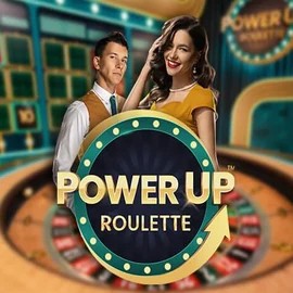 PowerUP Roulette slot visual from Pragmatic Play available on wildsrobin.fr