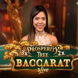 Live Casino logo of Prosperity Tree Baccarat from Evolution at Wild Robin Casino